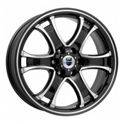 7.5x18 6/139.7 ET30 106.1 КиК Балеар (КС727) дарк платинум