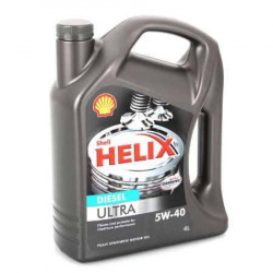 Shell Helix Disel Ultra 5w40 4л синтетическое масло моторное EU