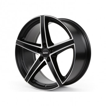 Диски 7.5x18 5/114.3 ET55 67.1 ALUTEC Raptr Racing Black Front Polished