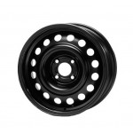 Автомобильные диски 5.5x14 4/100 ET35 57.1 Евродиск (53A35D ED) Black
