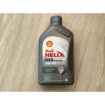 Масло Shell Helix HX 8 Synthetic 5w40 1л масло моторное EU	