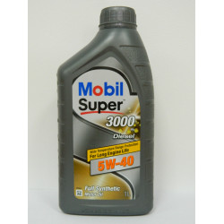 Mobil Super 3000 Х1 DIESEL 5w40 1л EU масло моторное синтетика