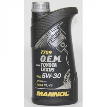 Масло MANNOL Полусинтетическое масло 7709 for Toyota Lexus 5W-30, 1л