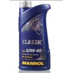 MANNOL Полусинтетическое масло 7501 Classic 10w-40, 1л