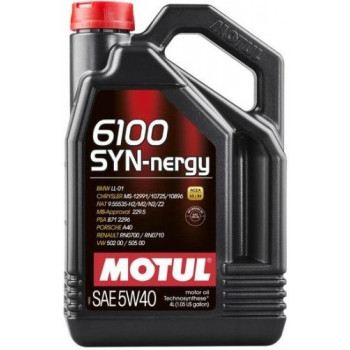 Масло Motul 6100 SYN-NERGY 5W40 4л