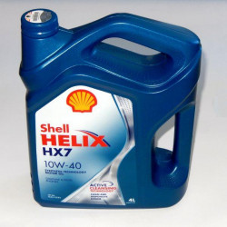Shell Helix HX 7 10w40 4л п/с масло моторное