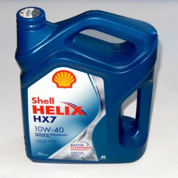 Масло Shell Helix HX 7 10w40 4л п/с масло моторное