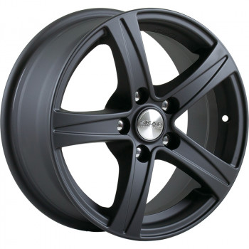 Диски 6.5x16 5/114.3 ET39 60.1 СКАД SAKURA Black matt polished