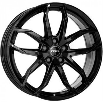 Диски 7.5х17 5/114.3 ЕТ45 70.1 Rial Lucca Diamond Black MP