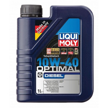 Масло LM3933 Полусинтетическое моторное масло Optimal Diesel 10W-40 1л