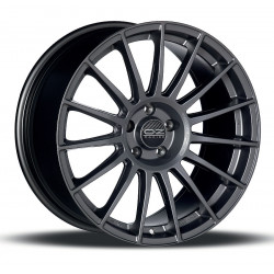 10x21 5/112 ET46 66,46 OZ Superturismo Dakar Graphite Silver Lettering