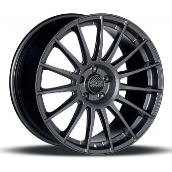 Диски 10x21 5/112 ET46 66,46 OZ Superturismo Dakar Graphite Silver Lettering