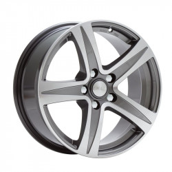 7x17 5/112 ET35 66.6 СКАД SAKURA Алмаз-Грей