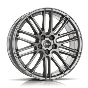 Диски 9.5x21 5/112 ET53 66.5 RIAL KiboX Metal Grey