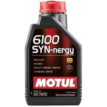 Масло Motul 6100 SYN-NERGY 5W30 1л