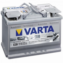 АКБ 6CT-70 (0)Евро Varta Silver AGM E39 570901076 (278/175/190) 760А