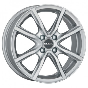 Диски 6.5x16 5/114.3 ET40 76 MAK Milano Silver